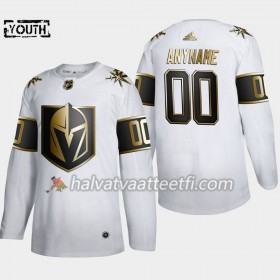 Lasten NHL Vegas Golden Knights Pelipaita Custom Adidas 2019-20 Golden Edition Valkoinen Authentic